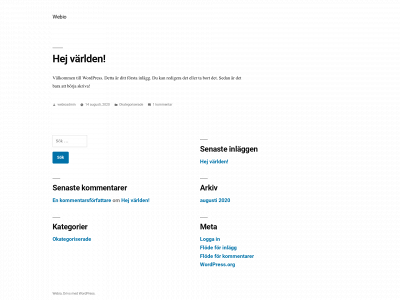 webio.se snapshot