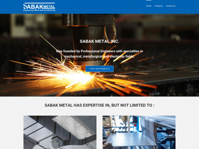 sabakmetal.com snapshot