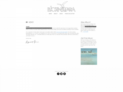 bjornandtara.com snapshot
