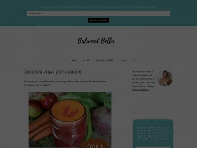 balancedbella.com snapshot