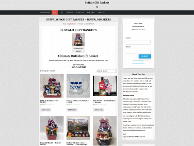 buffalogiftbaskets.net snapshot