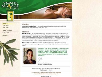 advancedmassageclinic.com snapshot
