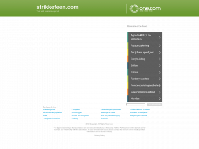 strikkefeen.com snapshot