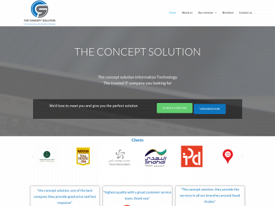 thecs.com.sa snapshot