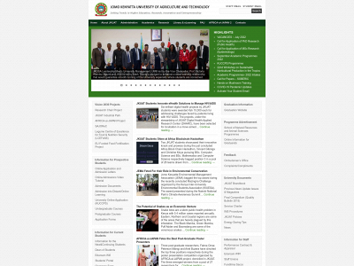 jkuat.ac.ke snapshot