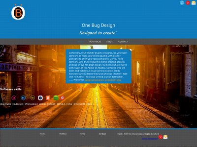 onebugdesign.com snapshot
