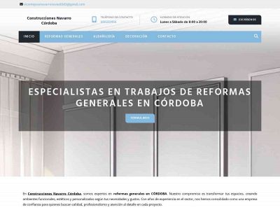 www.construccionesnavarrocordoba.com snapshot