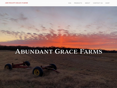 abundantgracefarms.com snapshot