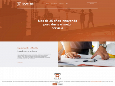 romaingenieros.net snapshot