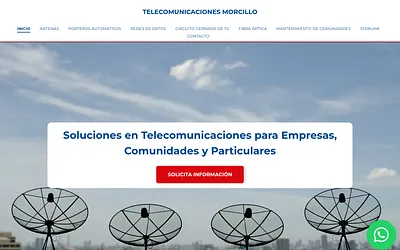 telecomunicacionesmorcillo.es snapshot