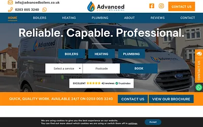 advancedboilers.co.uk snapshot