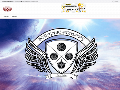 seraphicacademy.com snapshot