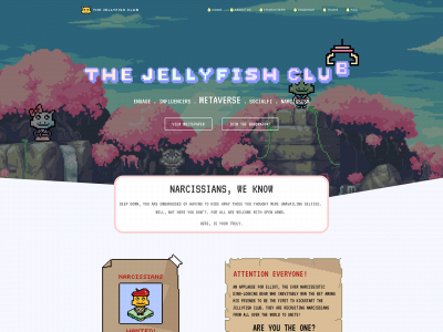 thejellyfishclub.org snapshot