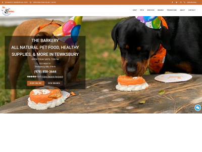 the-barkery-online.com snapshot