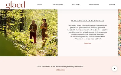 gloedenkleur.be snapshot