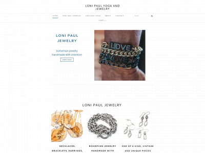 lonipaulyoga.com snapshot