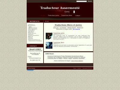 traducteur-assermente.be snapshot