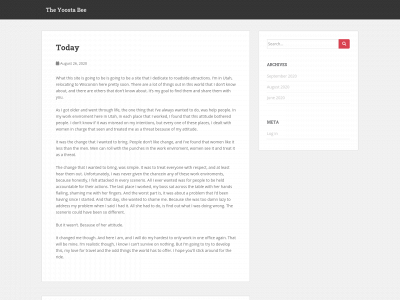 theyoostabee.com snapshot