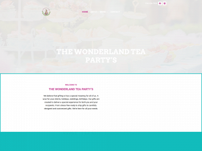 thewonderlandteapartys.com snapshot