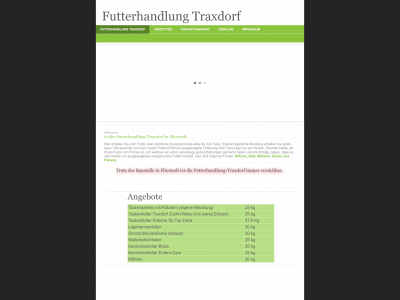 futterhandlung-traxdorf.de snapshot
