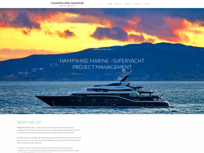 hampshiremarine.com snapshot