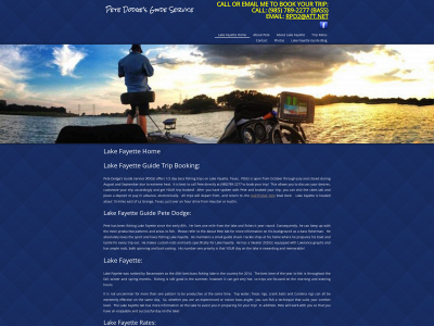 fayettecountyguidefishing.com snapshot