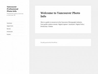 vancouverphotoinfo.com snapshot