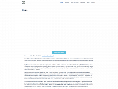 authorpetervu.com snapshot