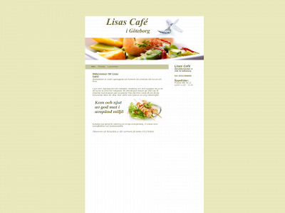 lisascafegbg.se snapshot