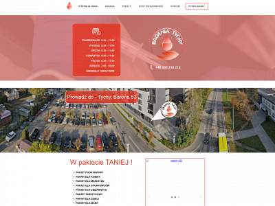 badaniatychy.com snapshot