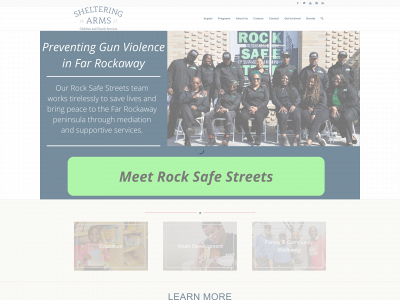 shelteringarmsny.org snapshot