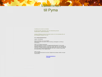 pyma.se snapshot