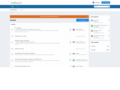 pasitark.lt snapshot