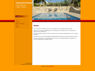 casa-mimosa.be snapshot