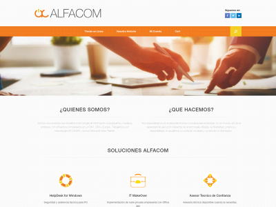 alfacomsv.com snapshot