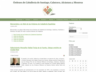 ordenesmilitares.es snapshot