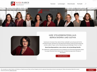 steuerberaterin-rabich.de snapshot