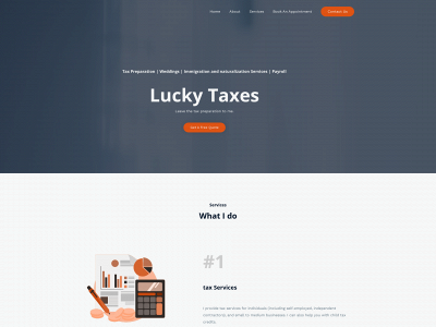luckytax.org snapshot