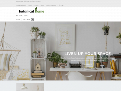 botanicalhome.com.au snapshot