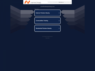 aceoftradespainting.com snapshot