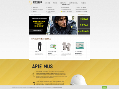 proteko.lt snapshot