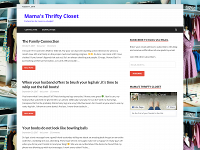 mamasthriftycloset.com snapshot