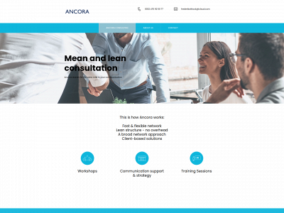 ancora-consulting.be snapshot