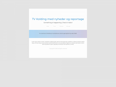 tvkolding.dk snapshot