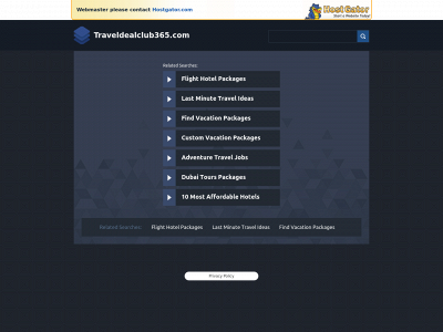 traveldealclub365.com snapshot