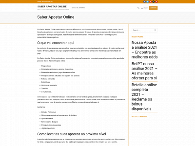 saberapostaronline.com snapshot