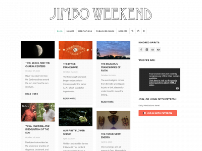 jimboweekend.com snapshot
