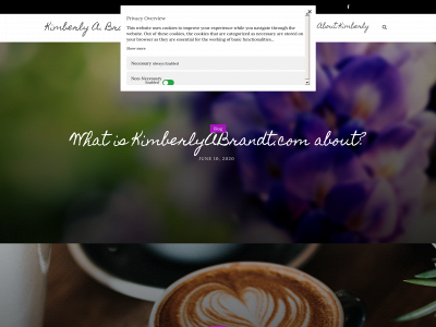 kimberlyabrandt.com snapshot