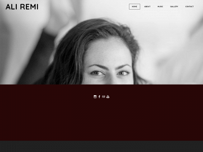 www.aliremimusic.com snapshot