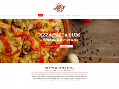 www.joespizzapasta1988.com snapshot